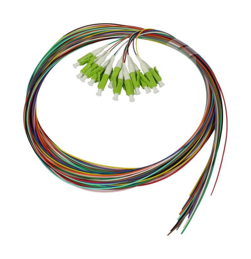 LWL-Pigtail-LC 50/125u, 2mtr. OM5, 12-Pack, farbig, Synergy 21, LWL-Pigtail-LC 50/125u, 2mtr. OM5, 12-Pack, farbig, Synergy 21,