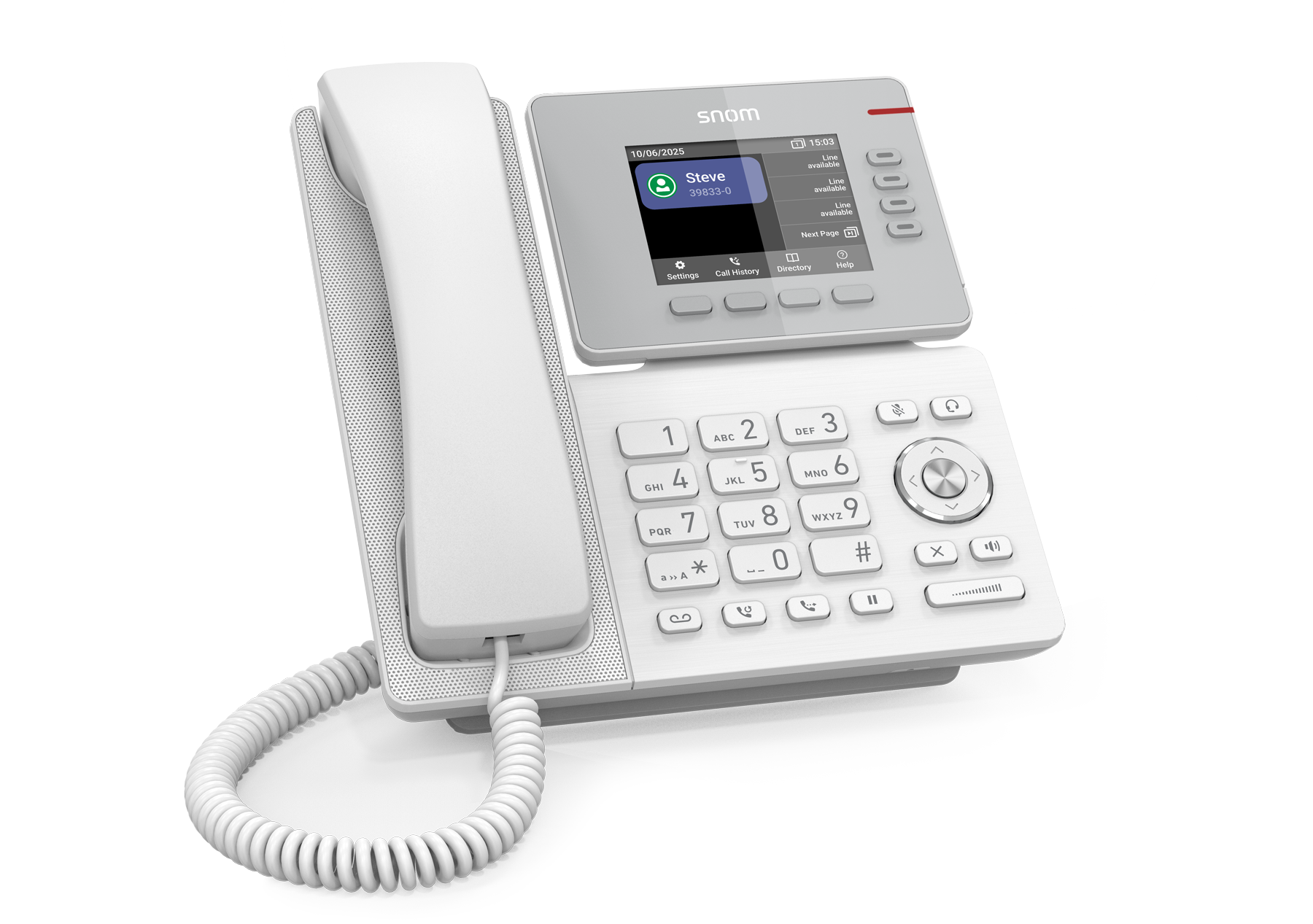Snom D810W VOIP Telefon (SIP) O. Power Supply