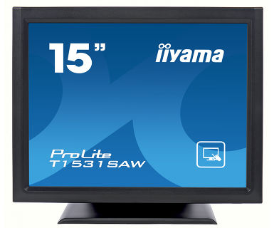 iiyama T1531SAW-B6 POS monitor 38.1 cm (15") 1024 x 768 pixels XGA Touchscreen