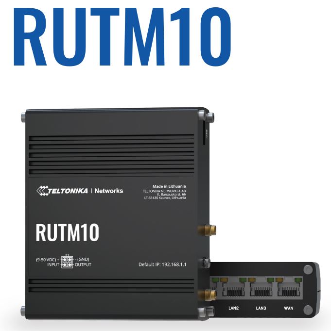 Teltonika Router RUTM10 Ethernet Router WiFi