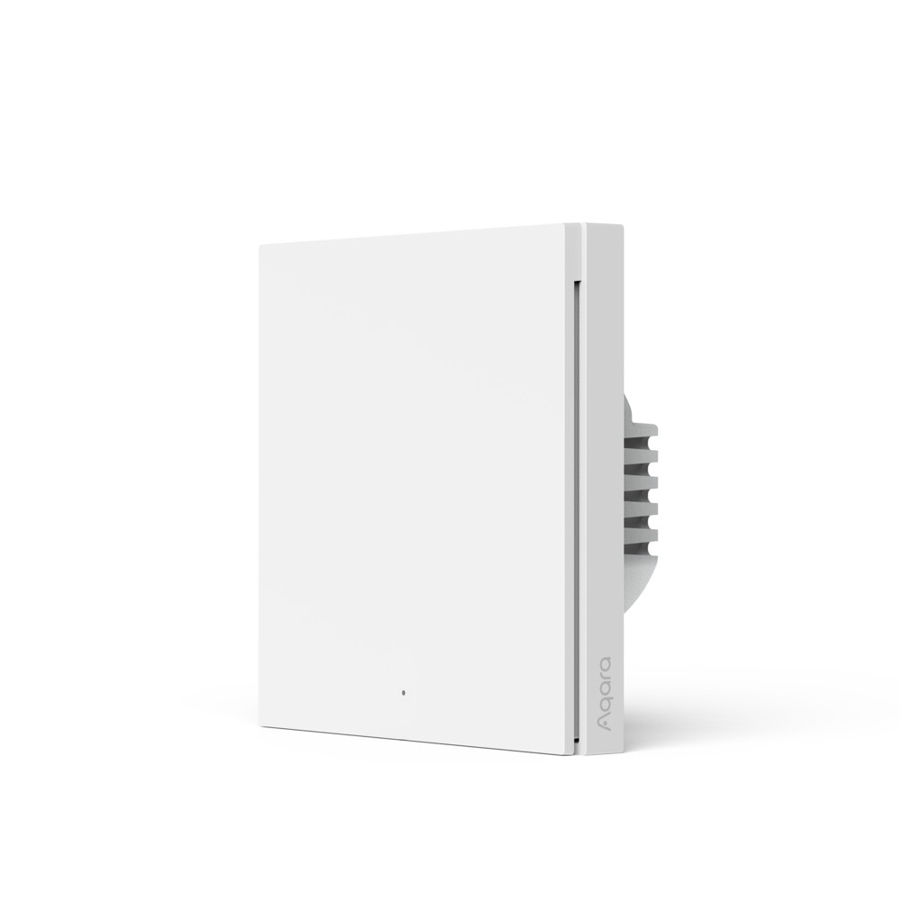 Aqara Smart Wall Switch H1 (No Neutral, Double Rocker) White (HomeKit)