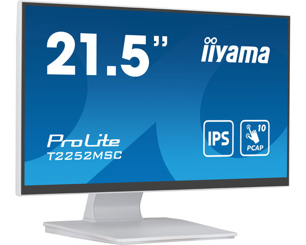 TFT-Touch  21,5"/54,5cm iiyama ProLite T2252MSC *weiß* 16:9