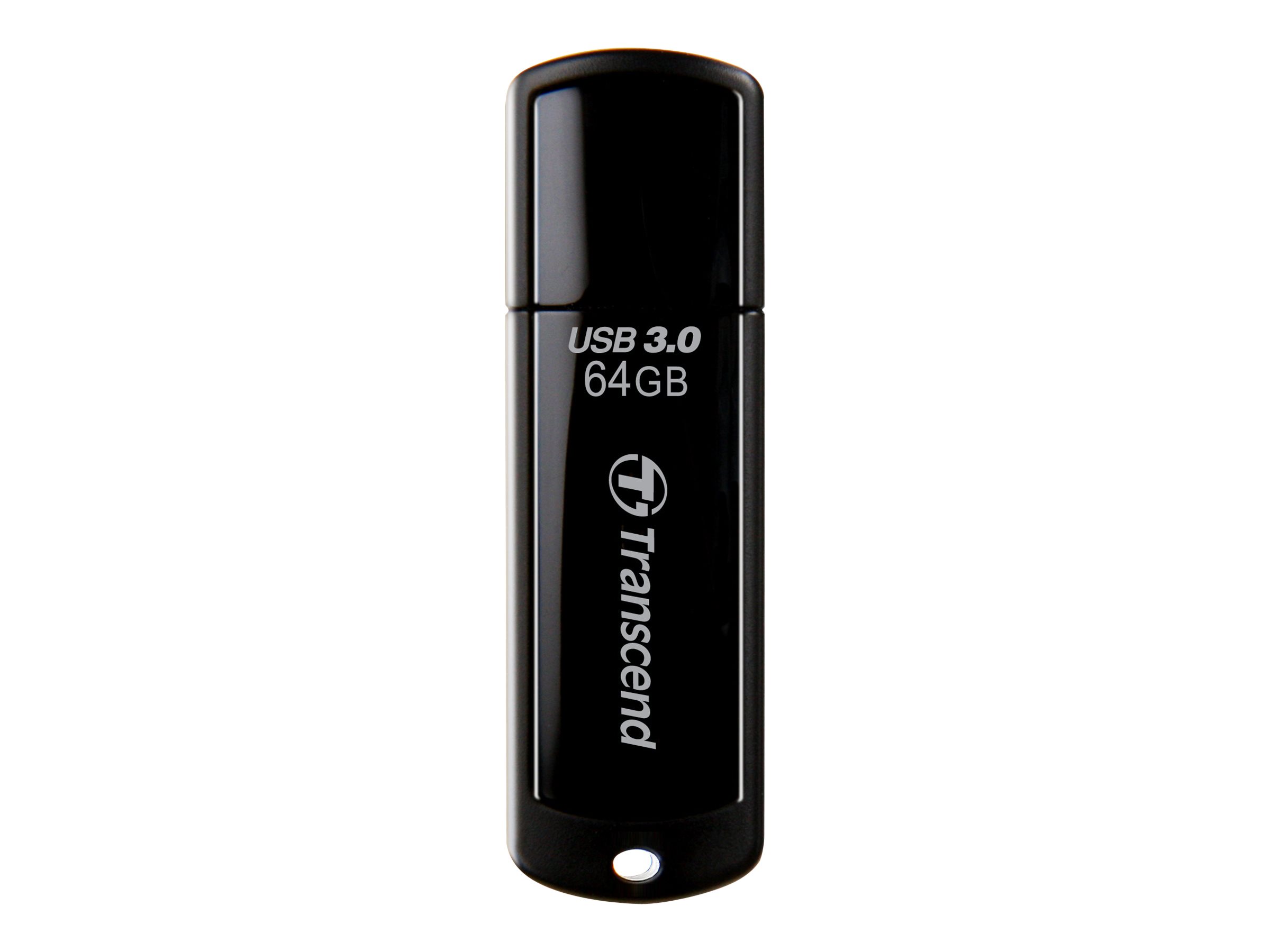 USB Stick   64GB USB 3.1 Transcend JetFlash 700 *schwarz* USB Stick   64GB USB 3.1 Transcend JetFlash 700 *schwarz*
