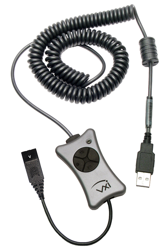 VXI Accessories X200-G USB Adapter, QD Auf USB, DSP, NC, Mute