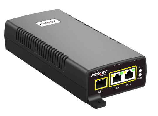 Hanwha Vision Zubehör • Power & Connectivity • PoE injector - 60W • SPO-6011