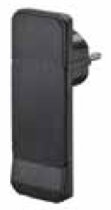 BACHMANN Flat Plug CEE7/7 Schwarz, Wieder Anschliessbar, Ohne Leitung