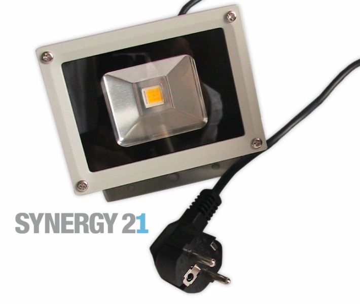 Synergy 21 LED Spot Outdoor Baustrahler 10W Graues Case - UV