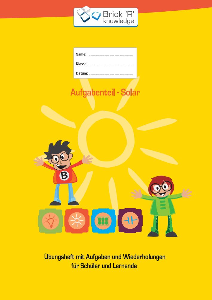 ALLNET Brick'R'knowledge Übungsheft Aufgabenteil Solar 10er Pack ALLNET Brick'R'knowledge Übungsheft Aufgabenteil Solar 10er Pack