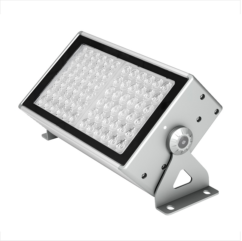 LED Garten Lampe (Wallwasher) 50W RGB-WW (CCT) Mit Funk Und WLAN IP66 2,4 GHz HF Milight/Miboxer