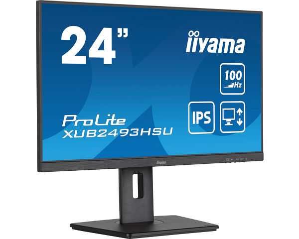 iiyama ProLite XB2493HSU-B1 computer monitor 60.5 cm (23.8") 1920 x 1080 pixels Full HD LED Black