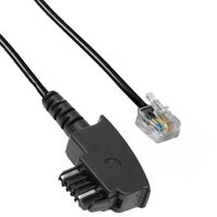 Kabel TK TAE-Verbindung 6 m, TAE-N/RJ12 K5400.6,TAE N-Stecke Kabel TK TAE-Verbindung 6 m, TAE-N/RJ12 K5400.6,TAE N-Stecke