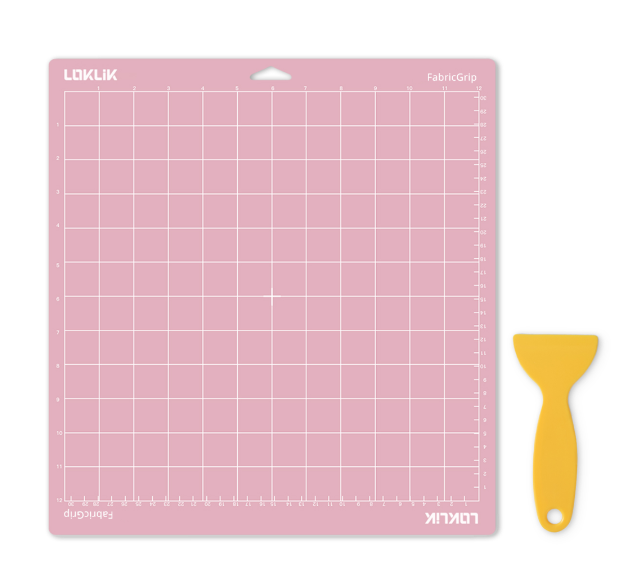 LOKLiK Cutting Mat Fabric Grip - 3er Pack *pink*