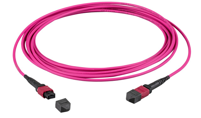 EFB Elektronik MTPF12MTPFOM4-10 InfiniBand/fibre optic cable 10 m MTP Violet