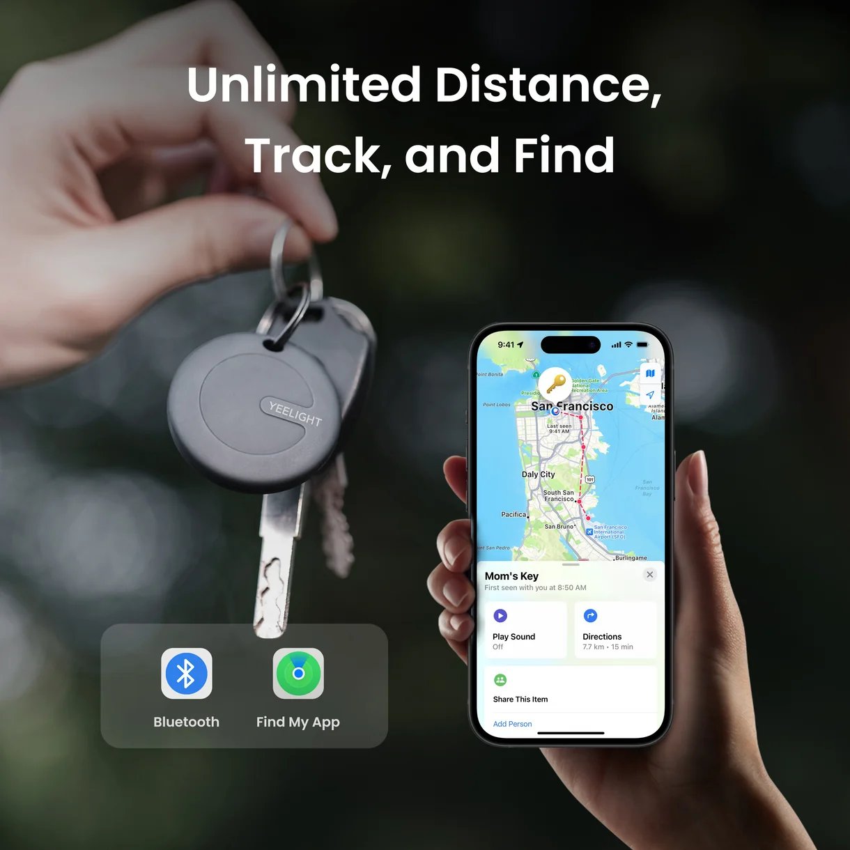 YEELIGHT Yeetag Smart Tracker Bluetooth - IOS only