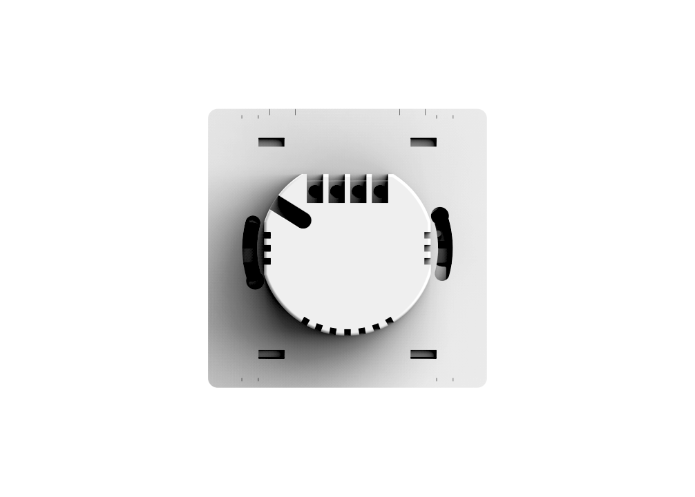 Milesight IoT Wall Switch, WS501-868M-3W-W11-EU LoRaWAN / 3-wire / 1 button
