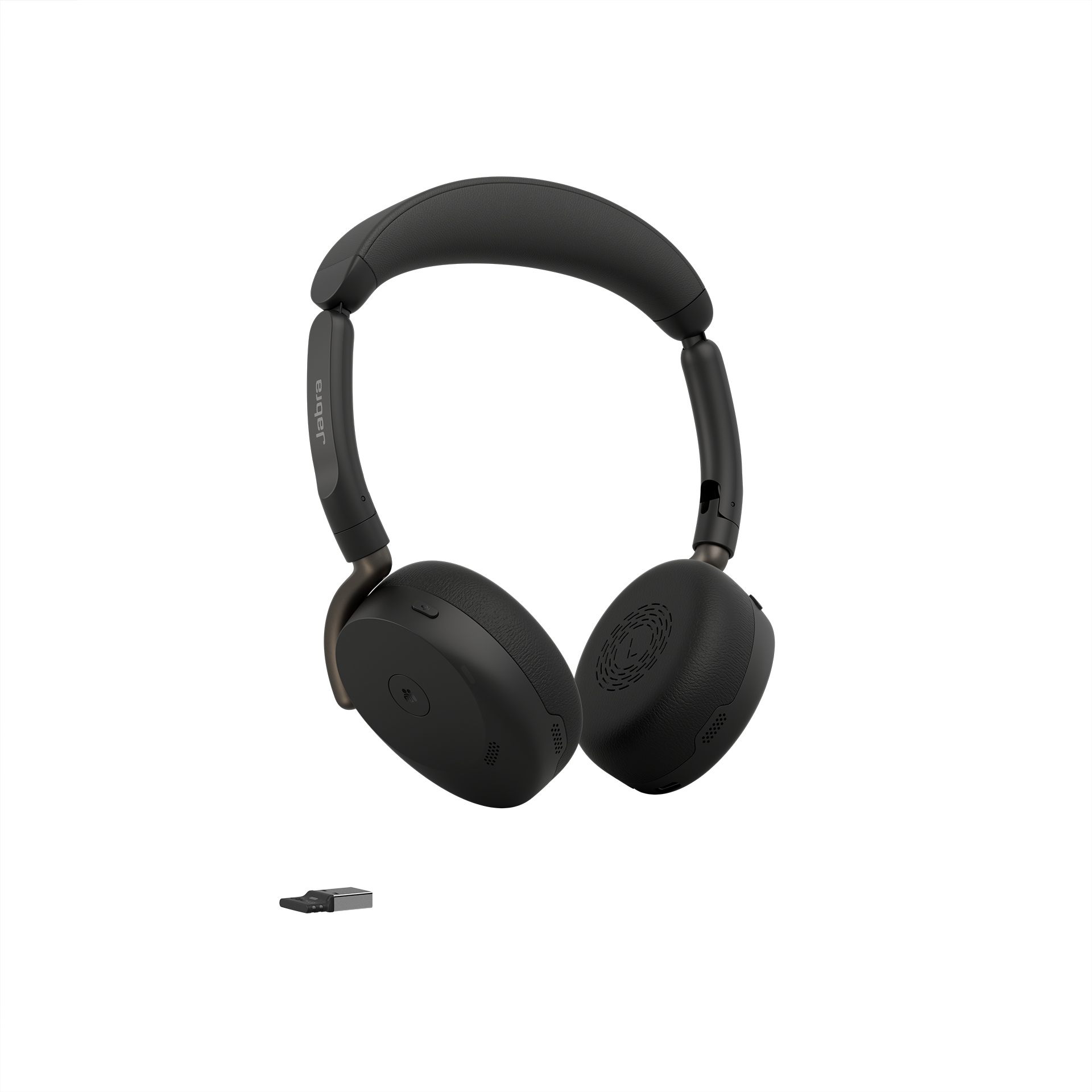 Jabra Evolve3 65 Flex MS - USB-C with Dongle - Black