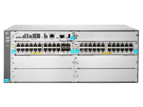 HPE Aruba Networking 5406R 44GT PoE+ and 4 port SFP+ (No PSU) v3 zl2 Switch