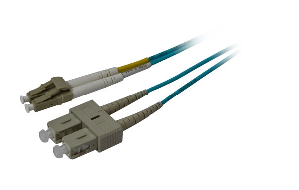 EFB Elektronik O0314.10 InfiniBand/fibre optic cable 10 m LC SC Blue