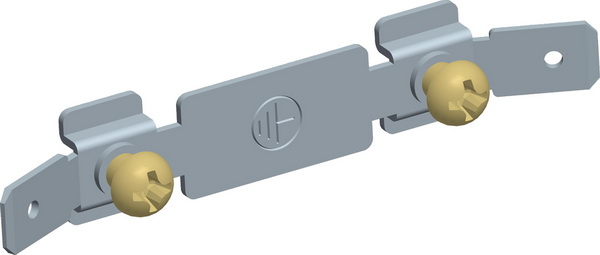 TEM Serie  Modul Brüstungskanal EARTHING PIECE MA2x A6.3 10/1