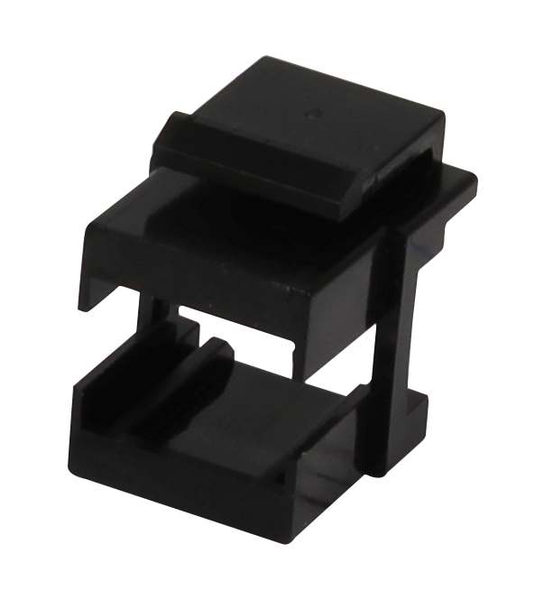 Keystone, Modul, Aufnahme für LWL-Kupplungen(LC), schwarz, Synergy 21, Keystone, Modul, Aufnahme für LWL-Kupplungen(LC), schwarz, Synergy 21,