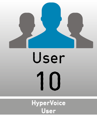 Hypervoice 10 User License