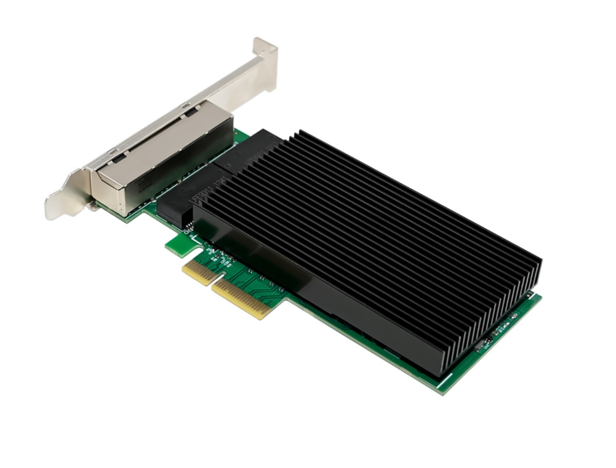 ALLNET PCIe 2.5G X4 Quad Port 2.5 Gigabit Server Adapter- Copper RJ45 - ALL0145-4-2.5G-TX