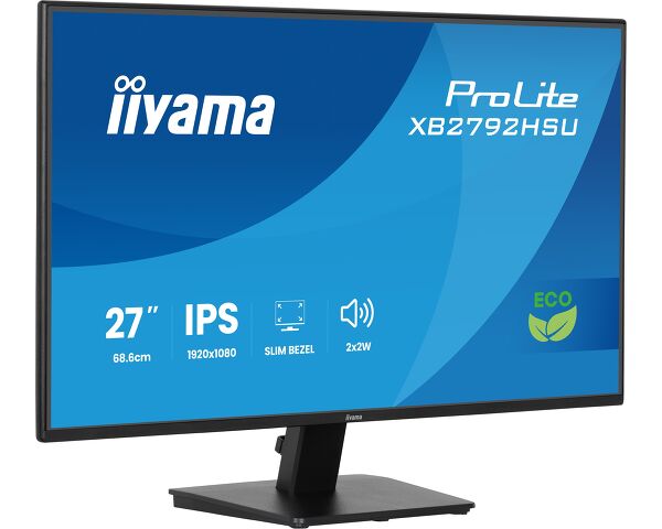 iiyama ProLite X2792HSU-B1 computer monitor 68.6 cm (27") 1920 x 1080 pixels Full HD LED Black