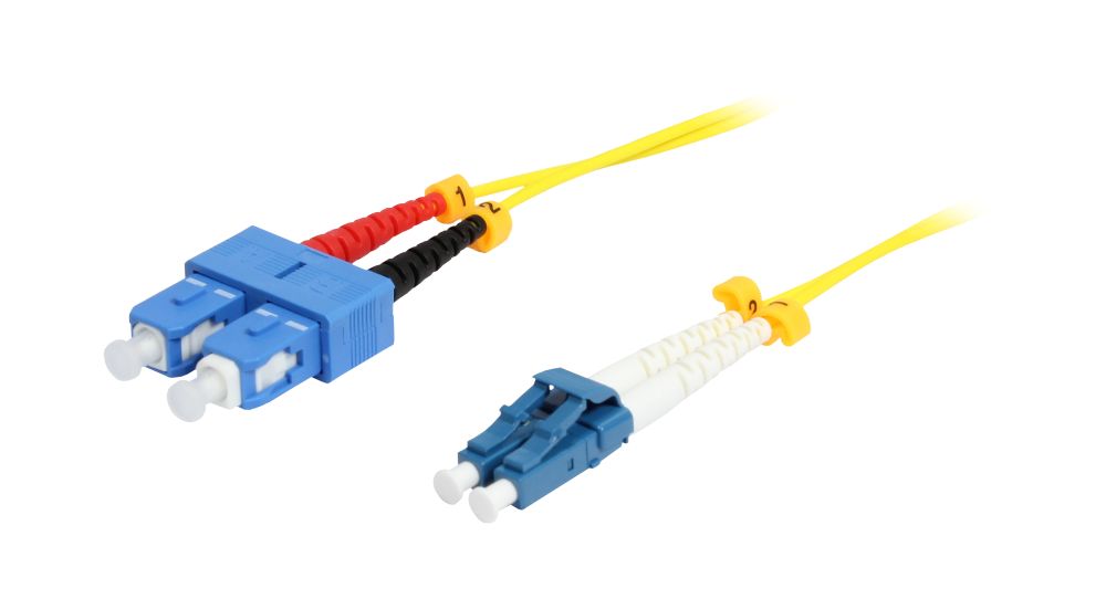 Synergy 21 S216782 InfiniBand/fibre optic cable 1 m 2x LC 2x SC Yellow