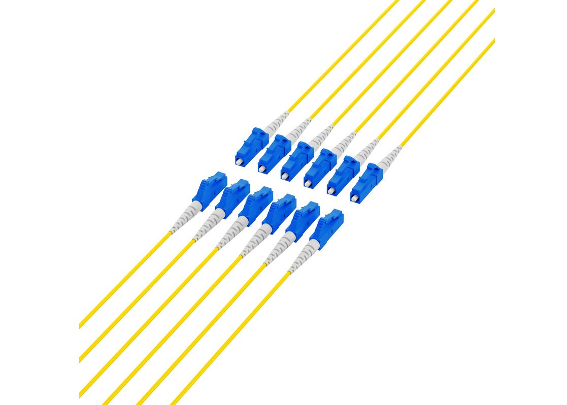 LWL-Kabel, Trunkkabel U-DQ(ZN)BH 12G 9/125, LC/LC OS2  10m, Ring,