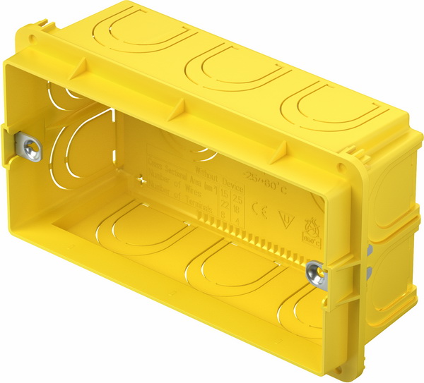 TEM Serie  Unterputz Dosen RECTANGULAR BOX FOR BRICKPM4