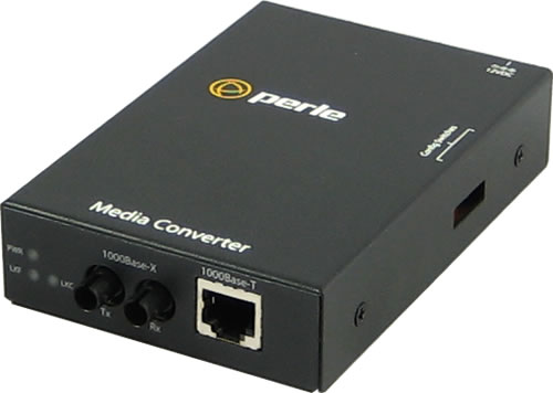 Perle Medien Konverter1000 RJ45/ST Multimode