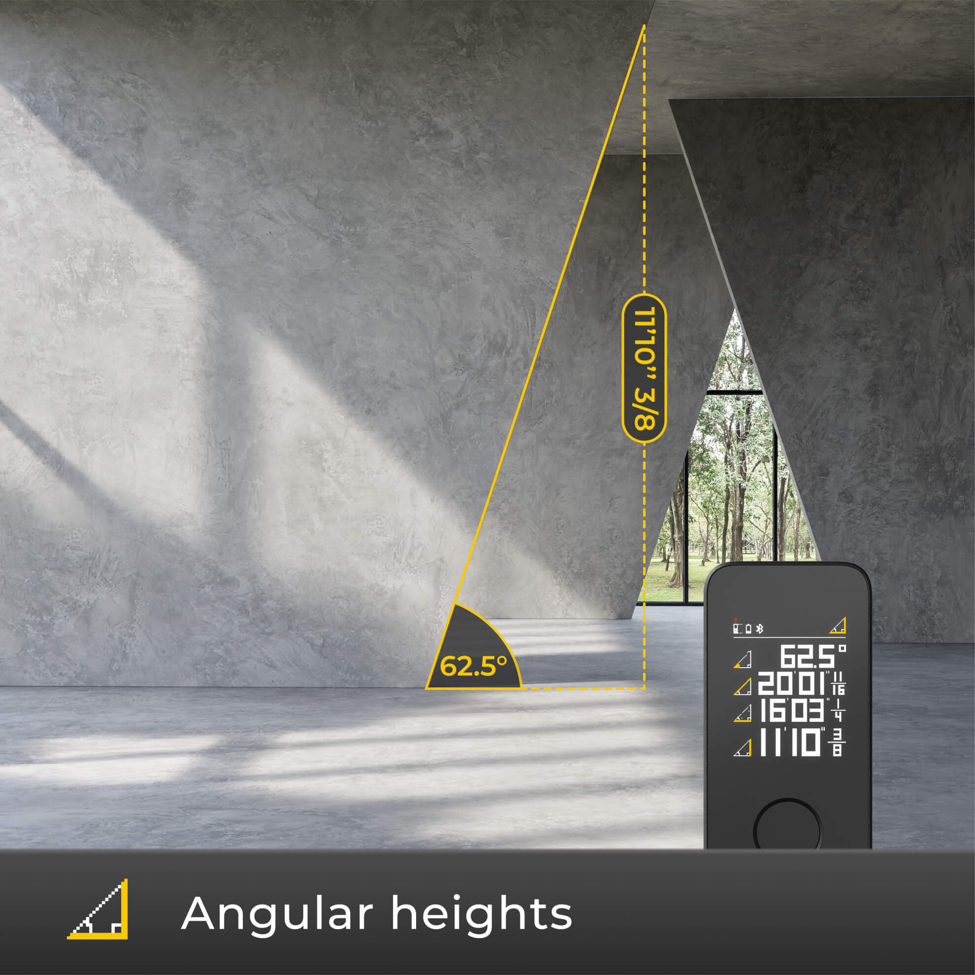 HOTO • Scales & Measures • Smart Laser Measure Pro • H-D50
