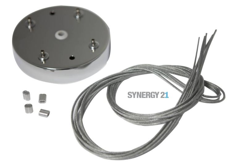 Synergy 21 LED Light Panel Zub Montage Kit Pendelsatz Rund