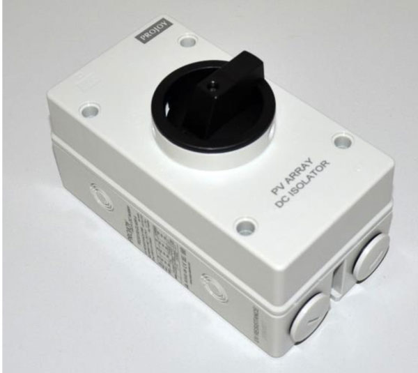 EFFEKTA Solarwechselrichter KS5-Serie, zbh., DC - Trennschalter 40A, extern EFFEKTA Solarwechselrichter KS5-Serie, zbh., DC - Trennschalter 40A, extern