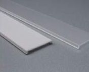Synergy 21 LED U-Profil Zub ALU018-R PMMA Clear Diffusor/Cover ,Kunststoffabdeckung Klar