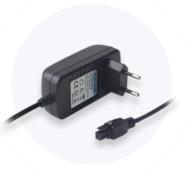 Teltonika PR3P2EU3 power adapter/inverter Indoor 24 W Black