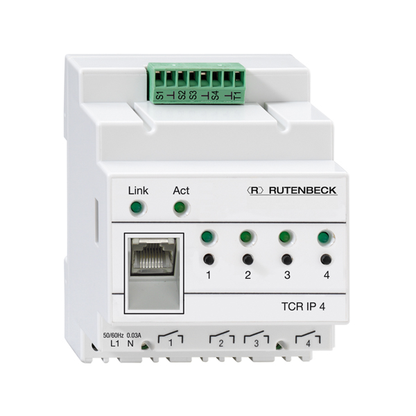 Rutenbeck IP-Schaltaktor, R-Control IP 4 (Former TCR IP 4)
