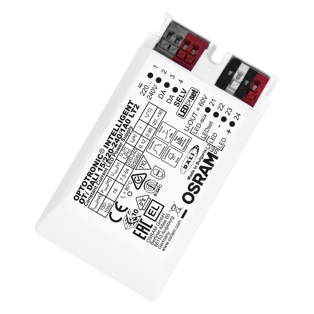 OSRAM OPTOTRONIC® Intelligent – DALI LT2 15/220…240/1A0 LT2