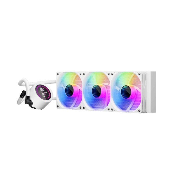 1stPlayer CPU Flüssigkeitskühler TS4 360 Weiß