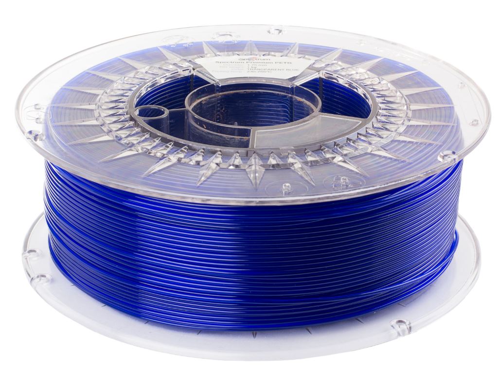 Spectrum 80052 3D printing material Polyethylene Terephthalate Glycol (PETG) Blue, Transparent 1 kg