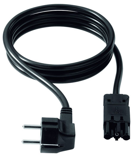 Bachmann Schuko GST18 4m Black CEE7/4