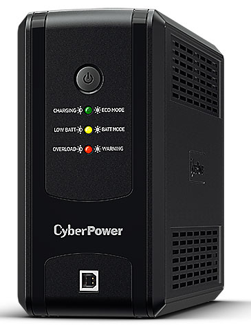 CyberPower UT800EIG uninterruptible power supply (UPS) Line-Interactive 0.8 kVA 450 W 4 AC outlet(s)