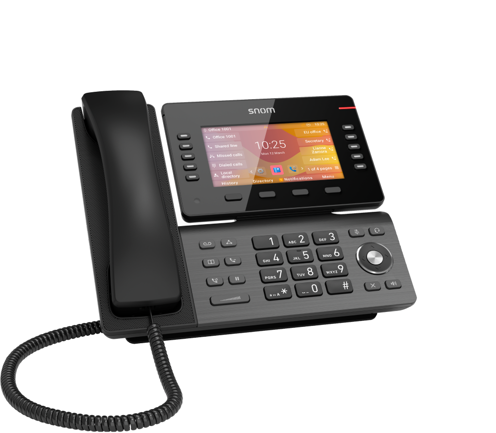 Snom D895M VOIP Telefon (SIP) O. Power Supply