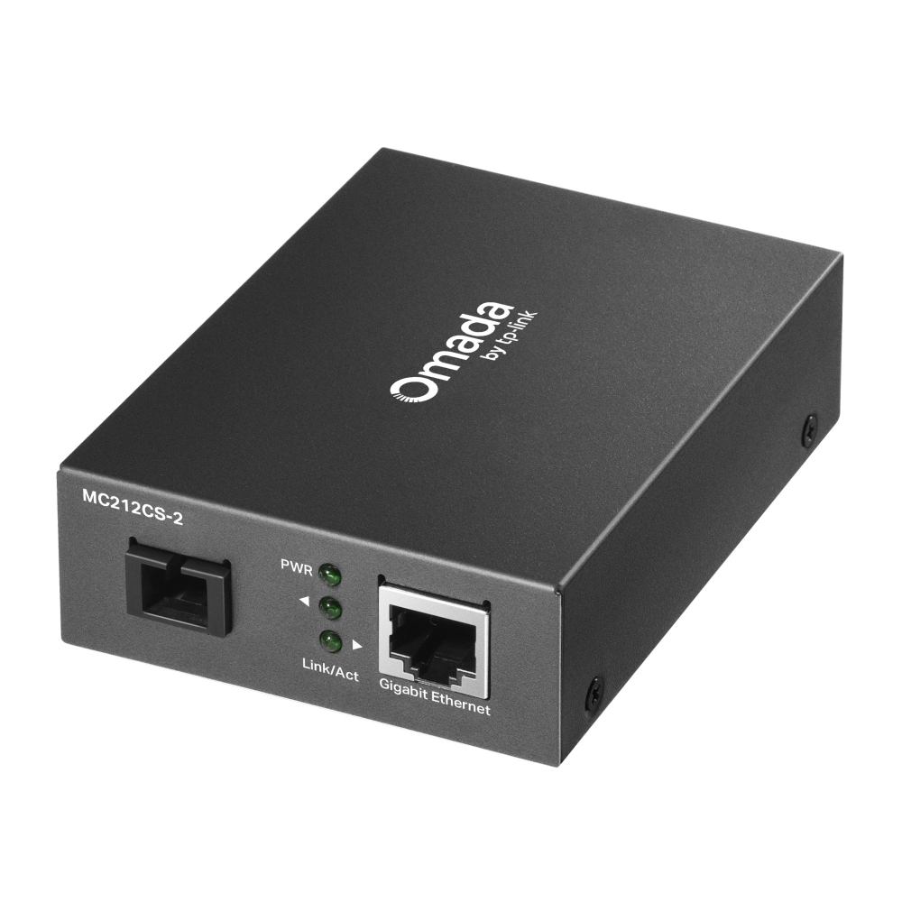 Omada Gigabit WDM Media Converter MC212CS-2(UN)