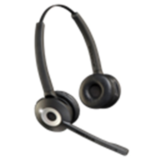 Jabra 14401-16 headphones/headset Wireless Head-band Office/Call center Black