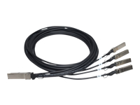 HPE Networking Comware X240 40G QSFP+ to 4x10G SFP+ 5m Direct Attach Copper Splitter Cable