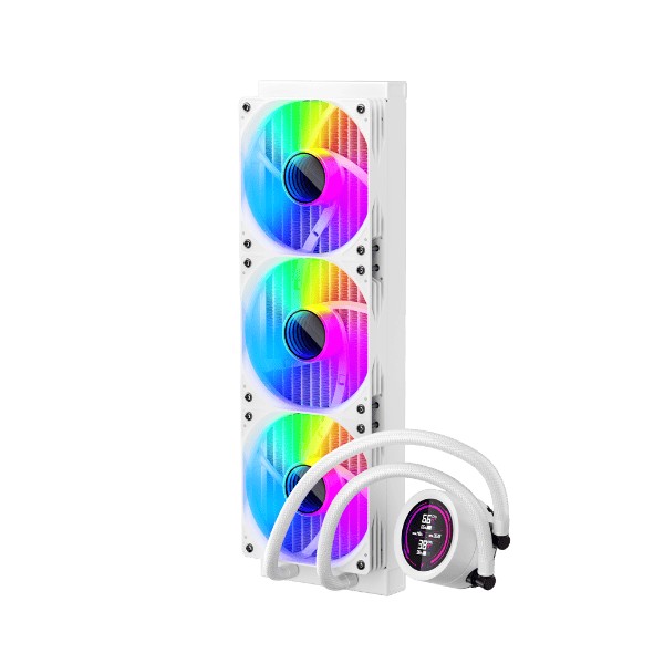 1stPlayer CPU Flüssigkeitskühler TS4 360 Weiß
