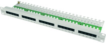 Telegärtner Patch Panel, 25xRJ45, ISDN/TEL, 1HE, 19",