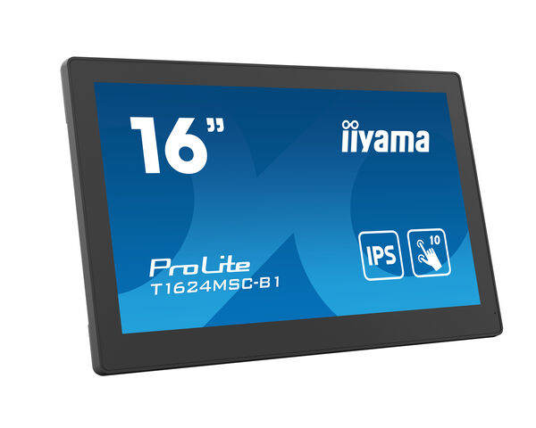 IIYAMA T1624MSC-B1 39.5cm (15.6") Touch Monitor