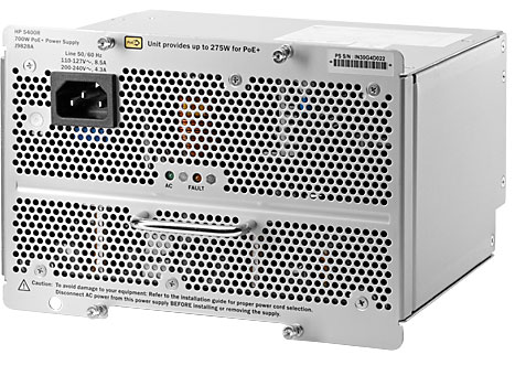 HPE Aruba Networking 5400R 700W PoE+ zl2 network switch component Power supply